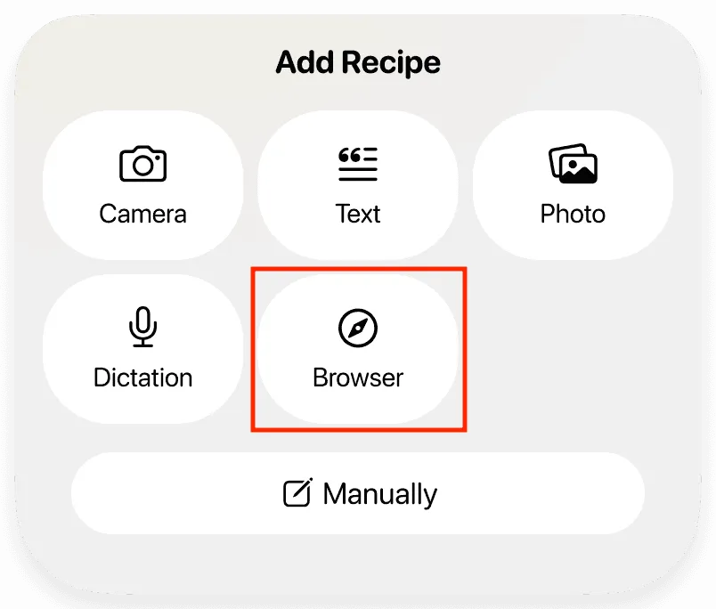 Browser option