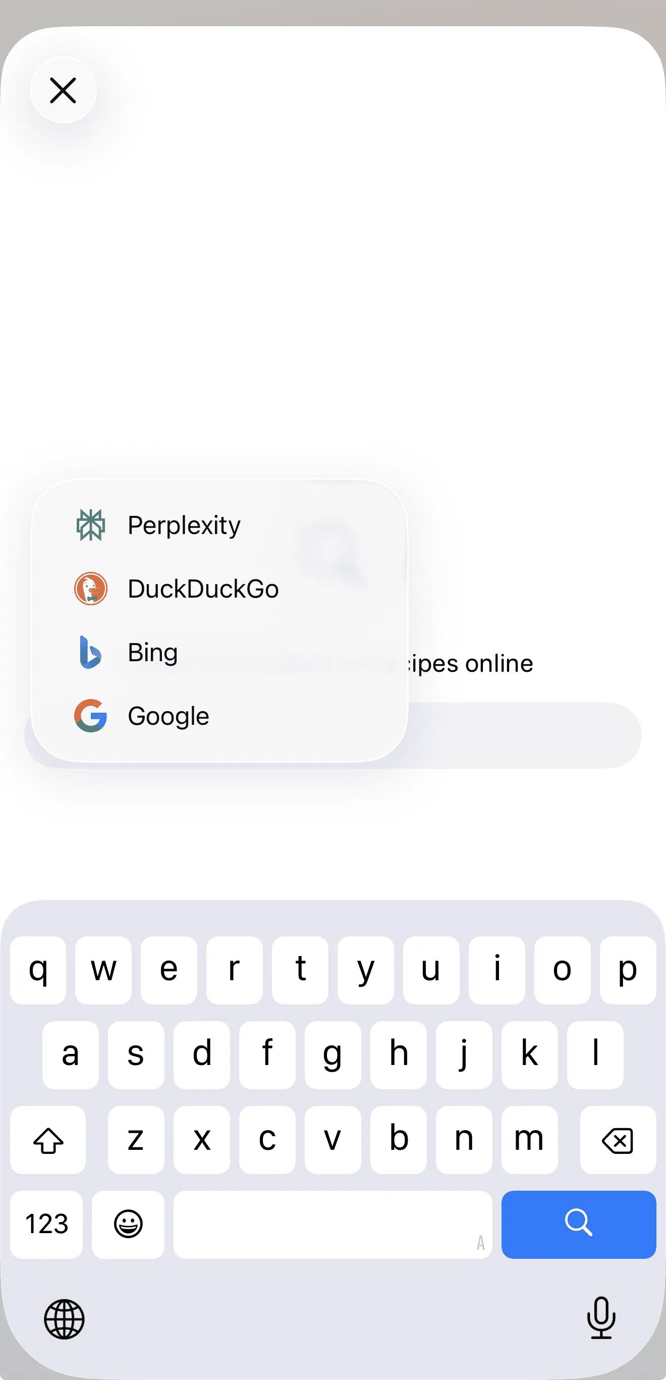 Search provider